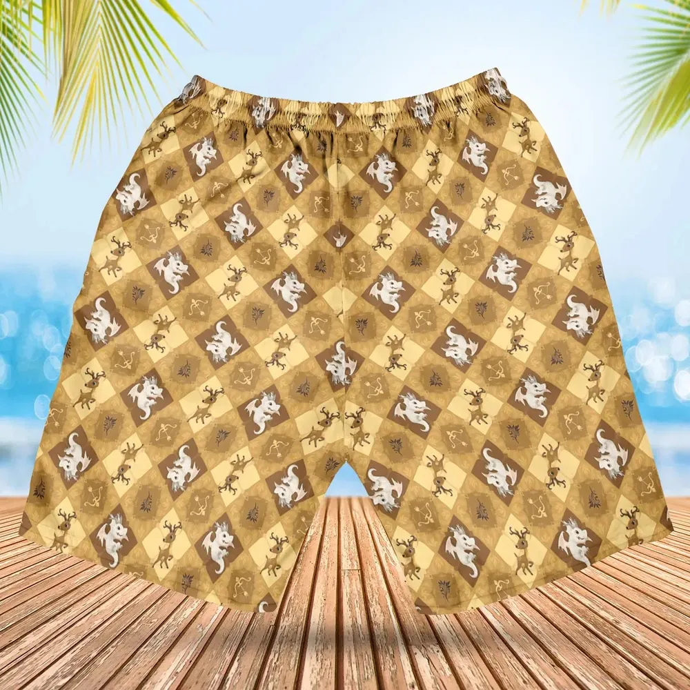 Golden Deer Fire Emblem Hawaiian Short - 2