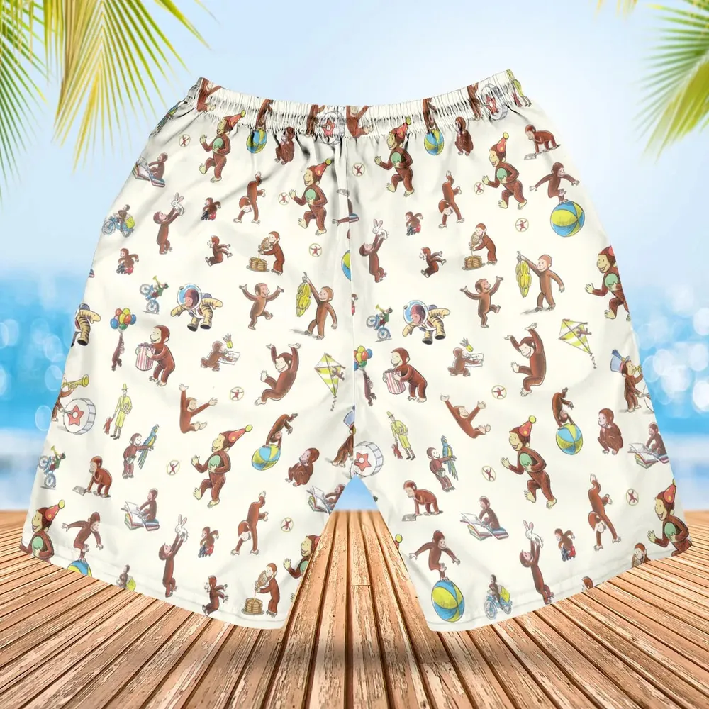 Riotsociety Curious George Hawaiian Short - 2