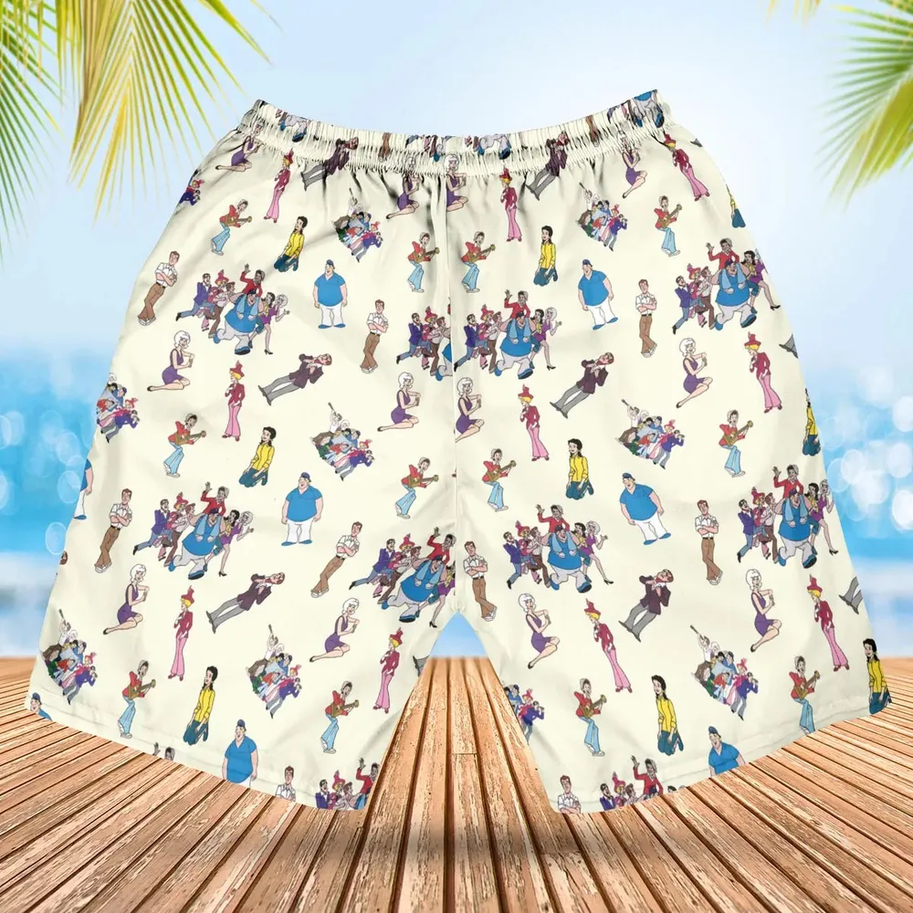The New Adventures of Gilligan Pattern Hawaiian Short - 2