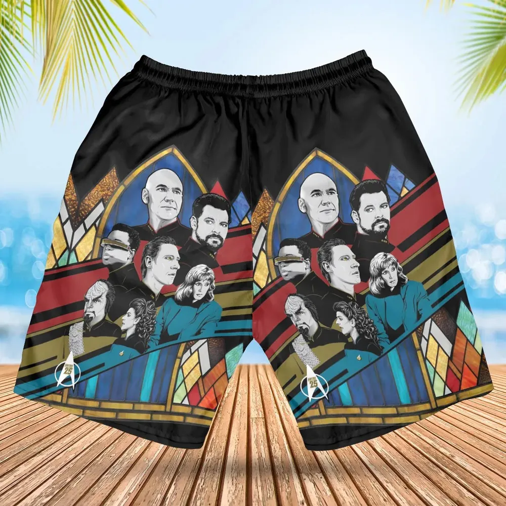 The Next Generation Star Trek Hawaiian Short - 2