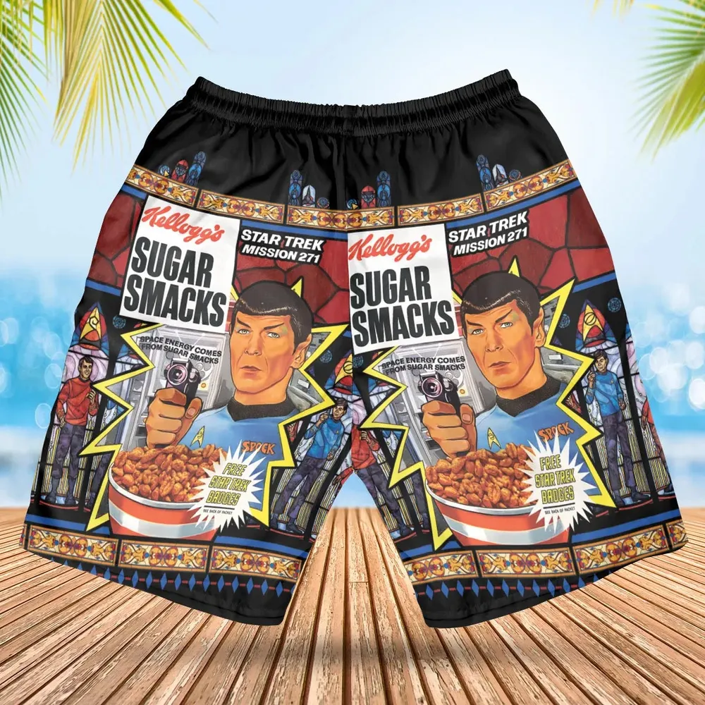 Sugar Smacks Star Trek Hawaiian Short - 2