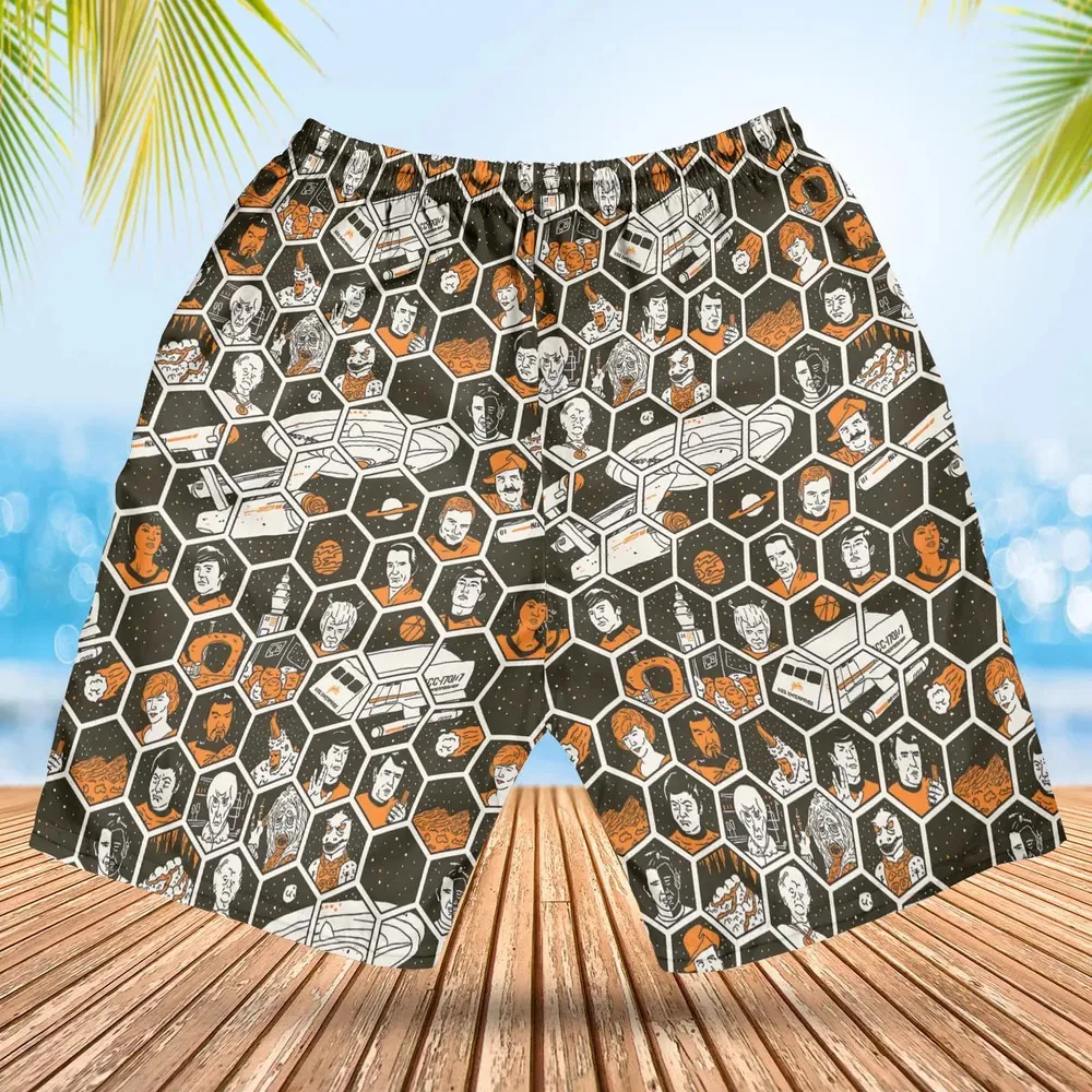 TrekToon Star Trek Hive Pattern Hawaiian Short - 2