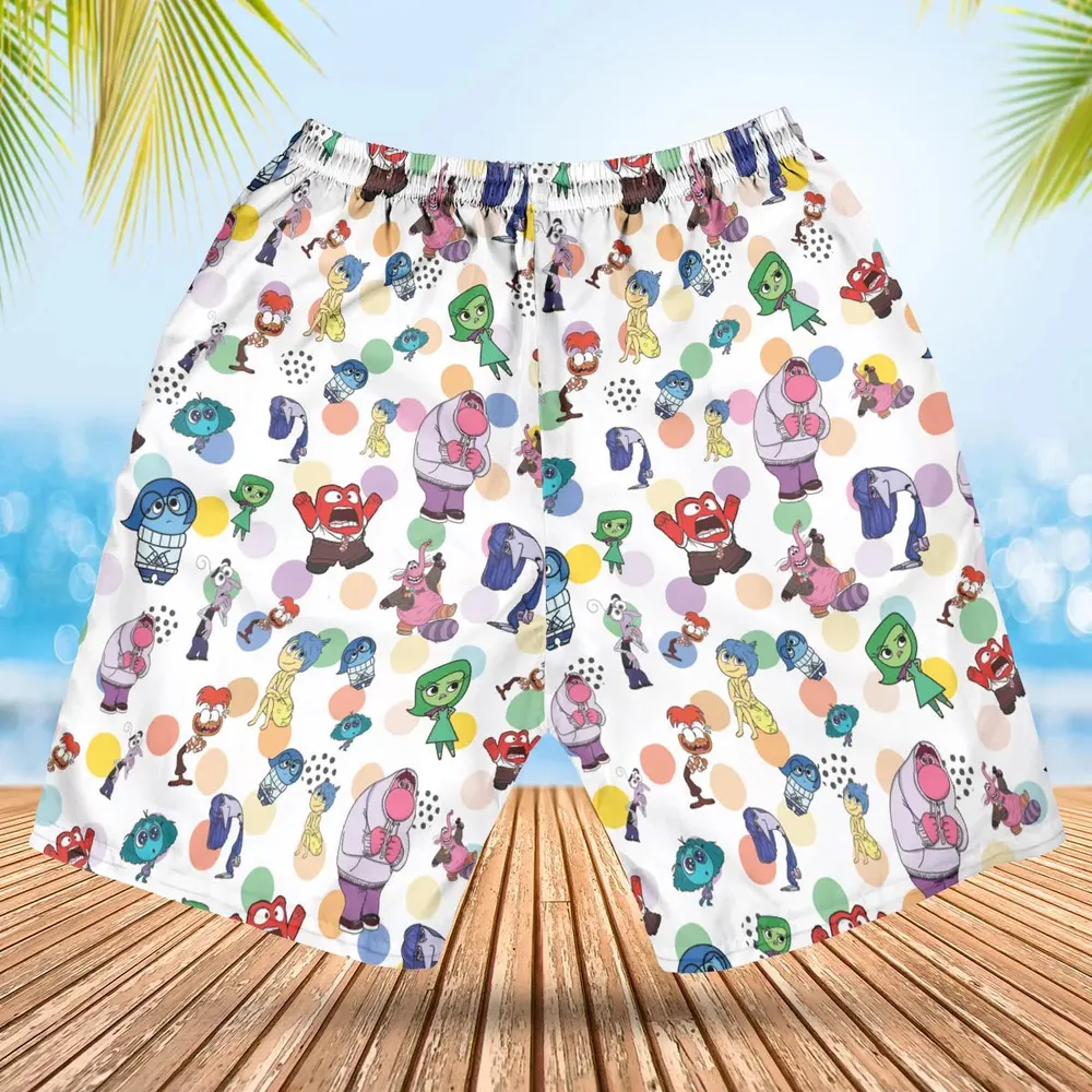 Emotion Characters Inside Out Hawaiian Short - 2