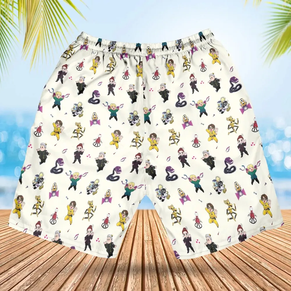 Mst3k Chibi Characters Hawaiian Short - 2