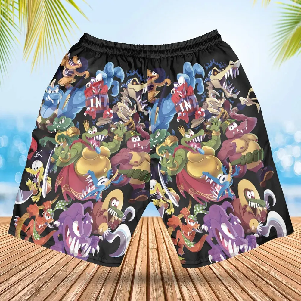 Krem Krew Donkey Kong Hawaiian Short - 2