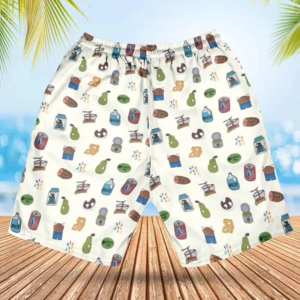 The Food of It's Always Sunny In Philadelphia Hawaiian Short - 2
