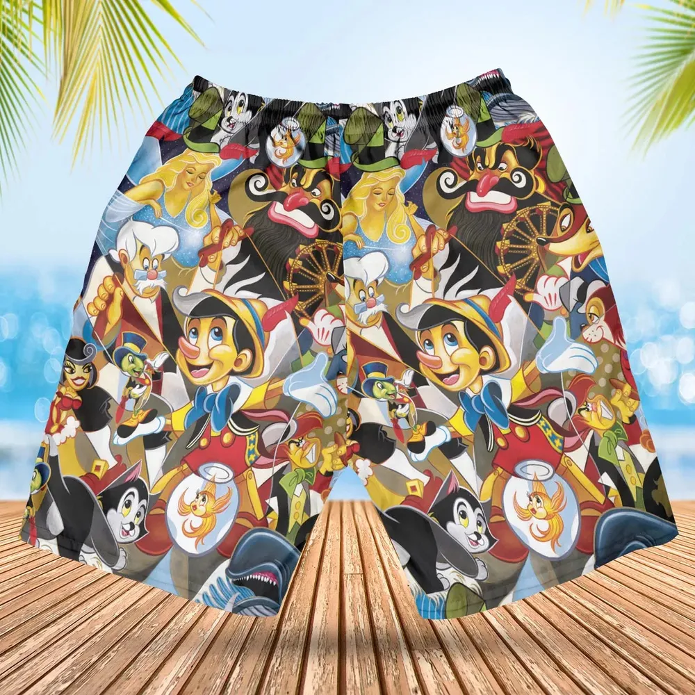Pinocchio Seamless Hawaiian Short - 2