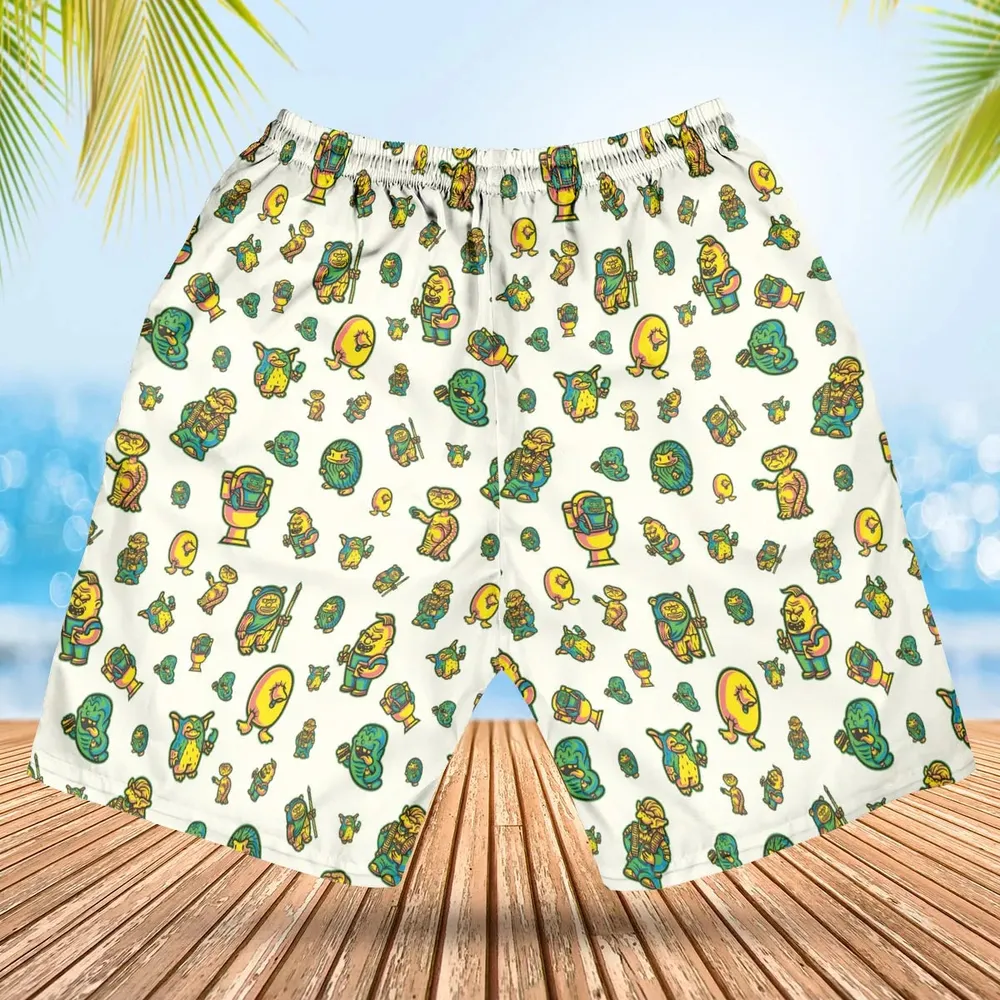80s But Goodies Hawaiian Short - 2