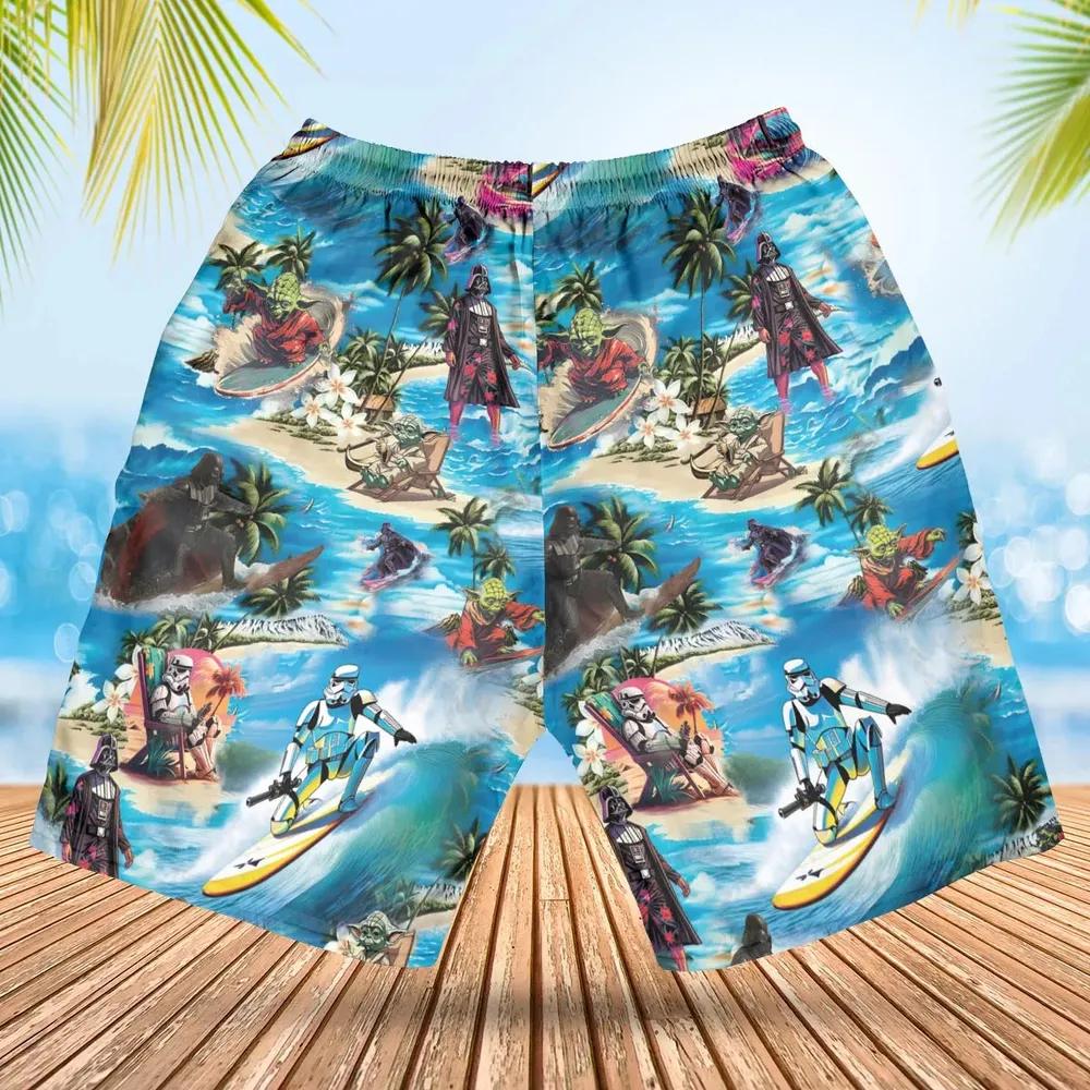 Star Wars Summer Vibes Hawaiian Short - 2