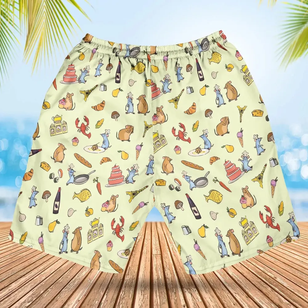 Chef Life Ratatouille Hawaiian Short - 2