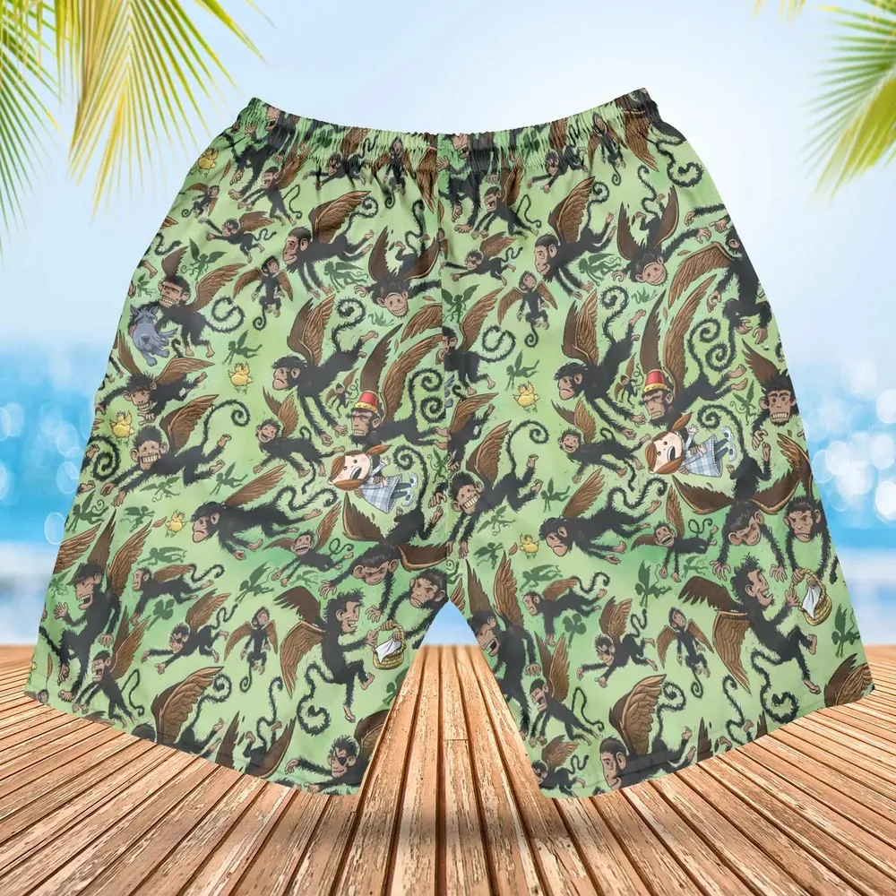 Flying Monkeys The Wizard Of Oz Hawaiian Short - 2