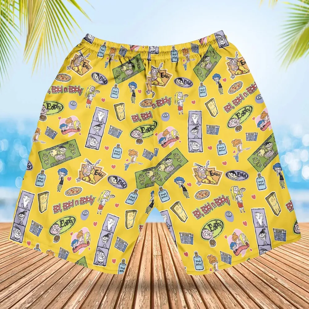 Ed Edd n Eddy n The Kanker Sisters Hawaiian Short - 2