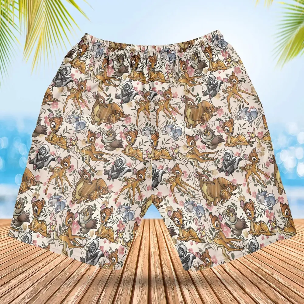 Little Wild Bambi Hawaiian Short - 2