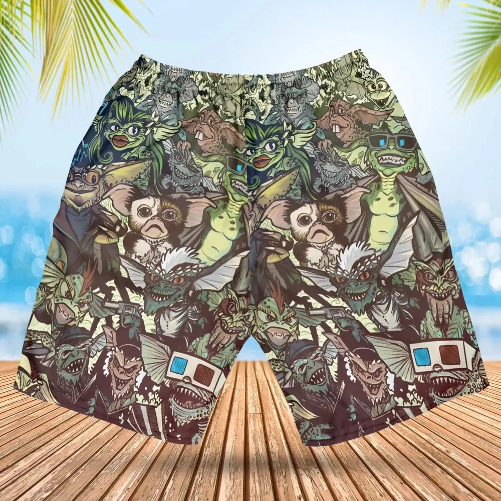 Tropical Gremlins Hawaiian Short - 2