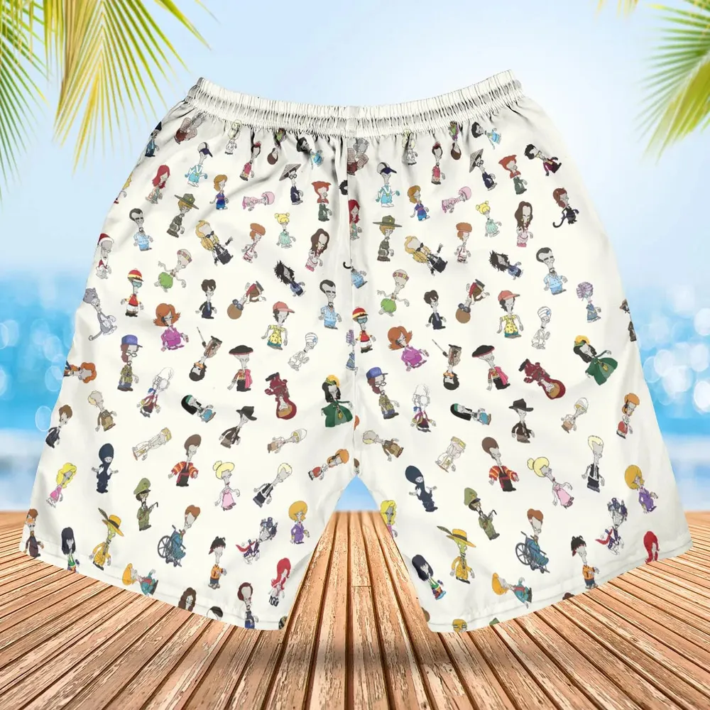 Roger persona Pop culture American Dad Hawaiian Short - 2
