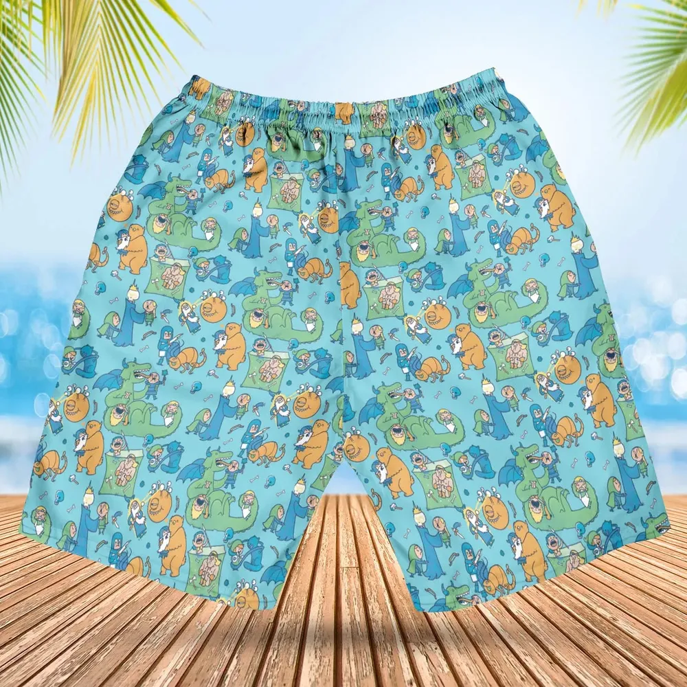 Total Party Kill DnD Hawaiian Short - 2