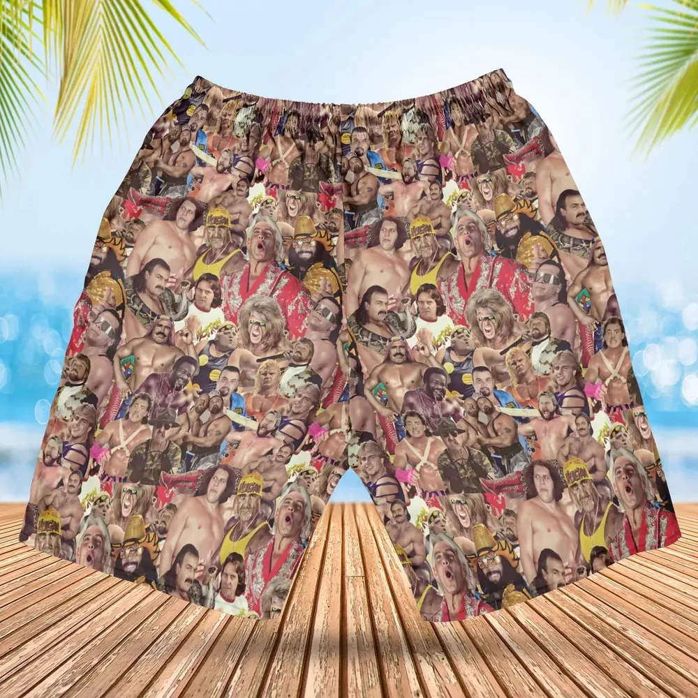 Pro Wrestlers Hawaiian Short - 2