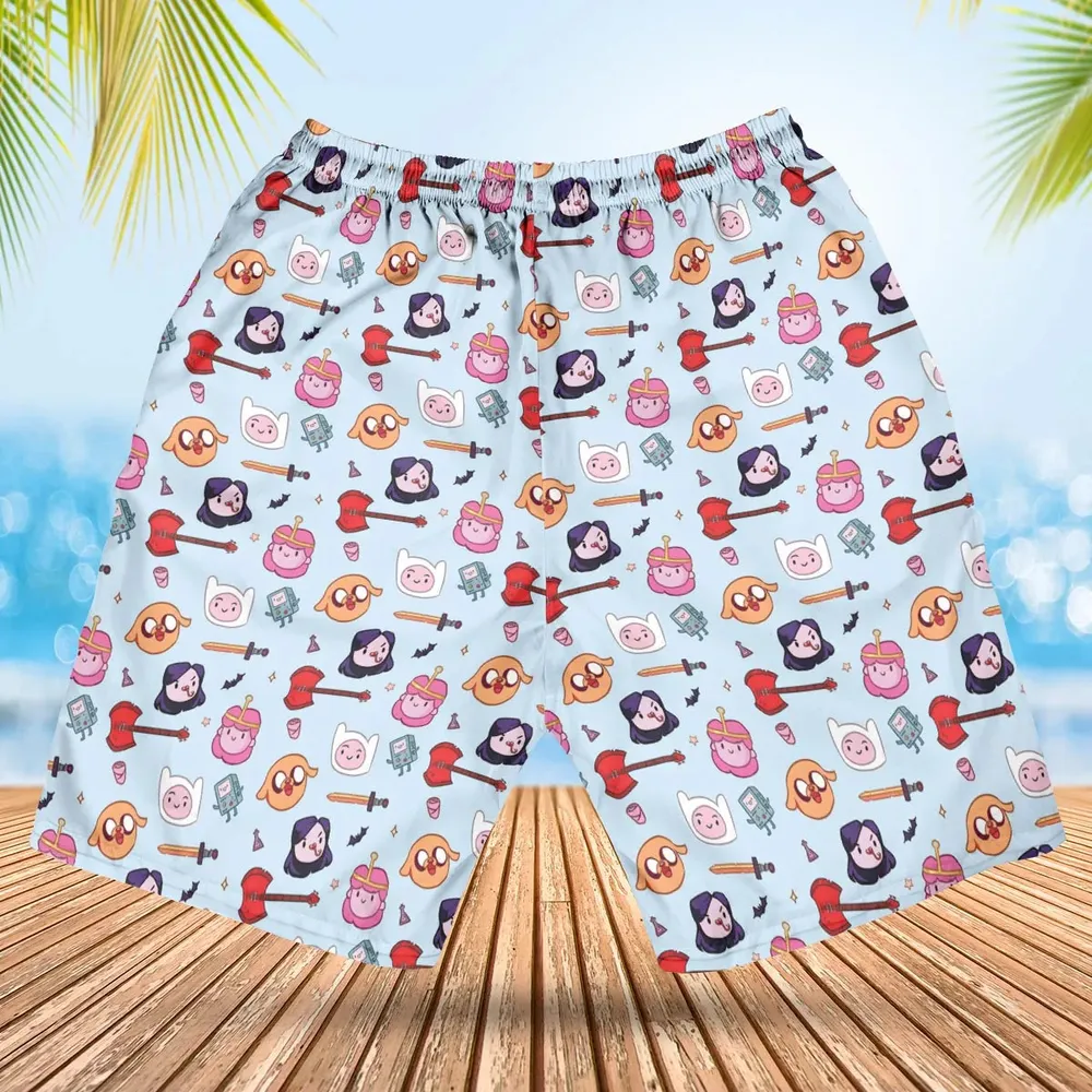 The Gang Adventure Time Hawaiian Short - 2