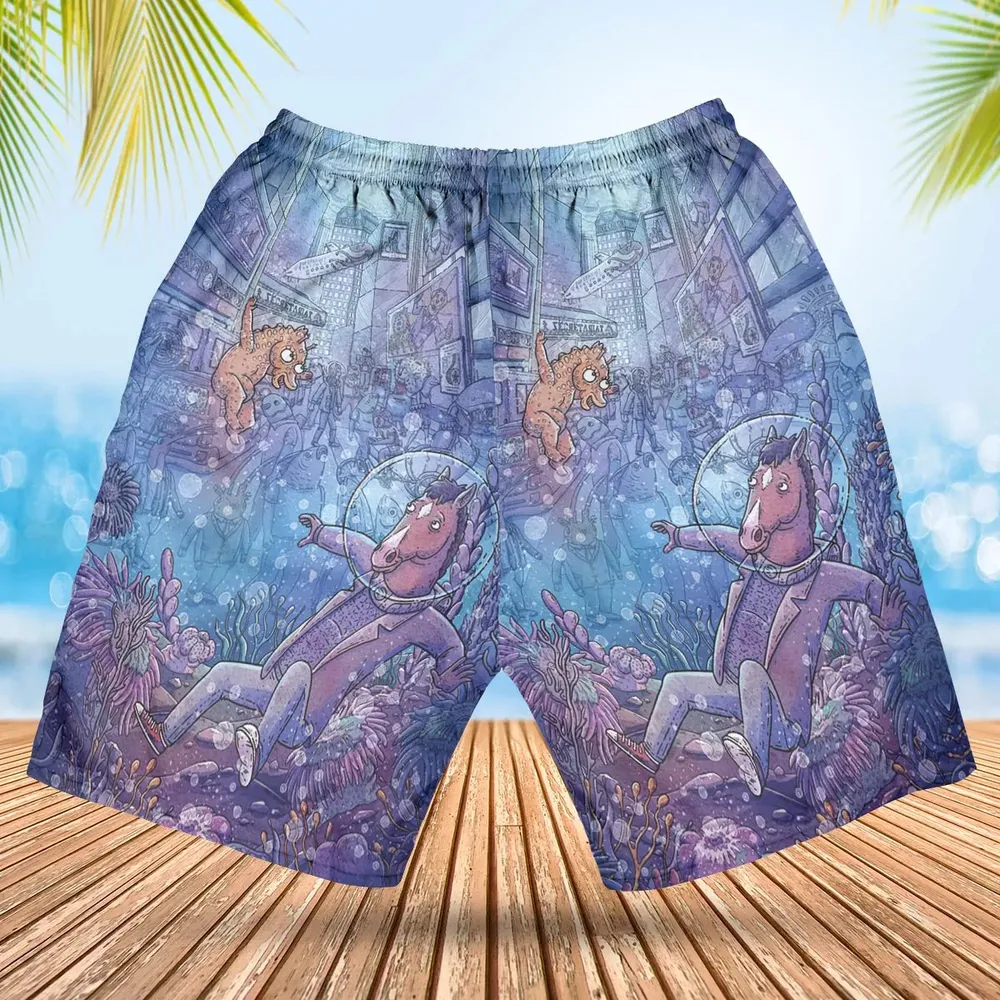 Bojack Horseman Hawaiian Short - 2