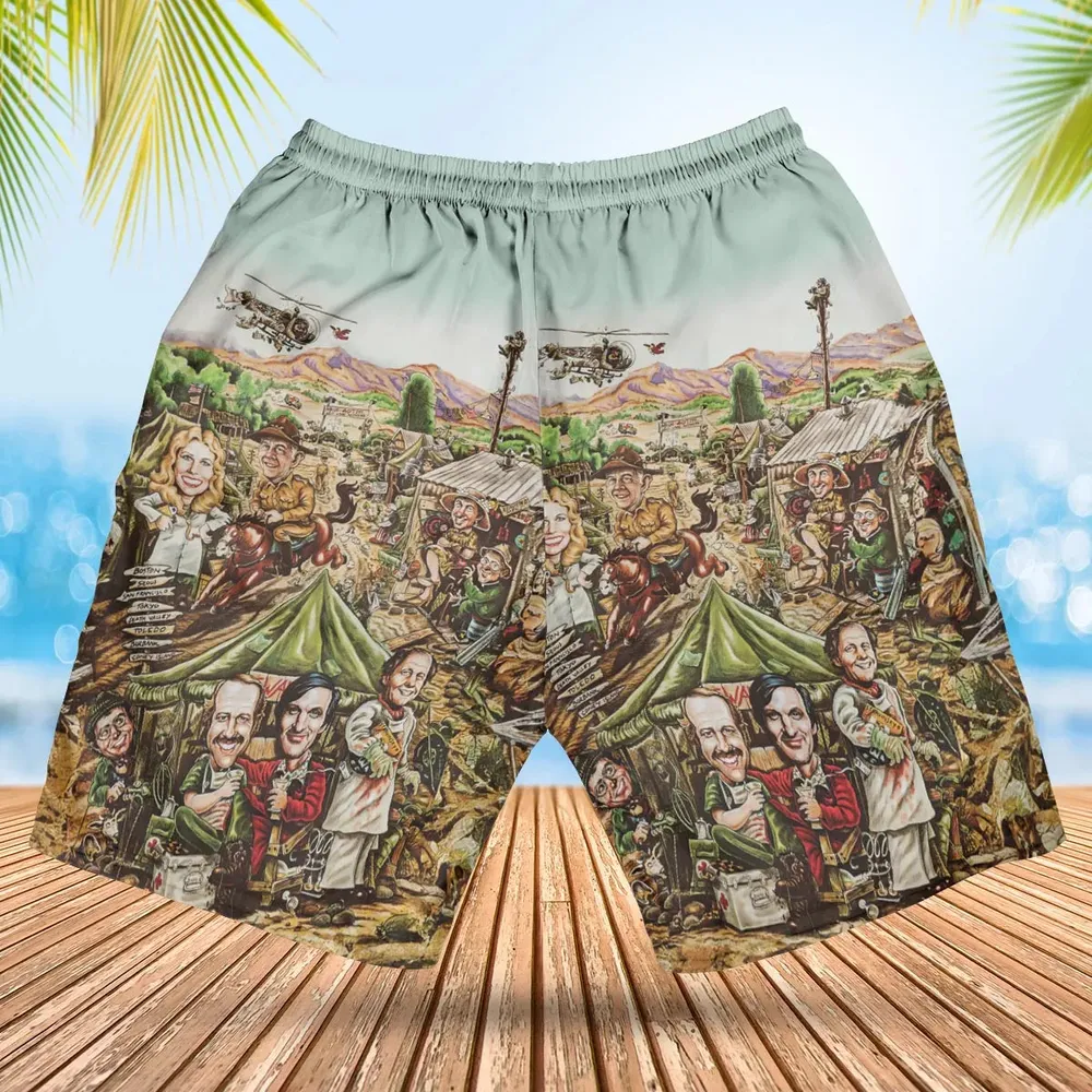 M*A*S*H Movie Art Hawaiian Short - 2