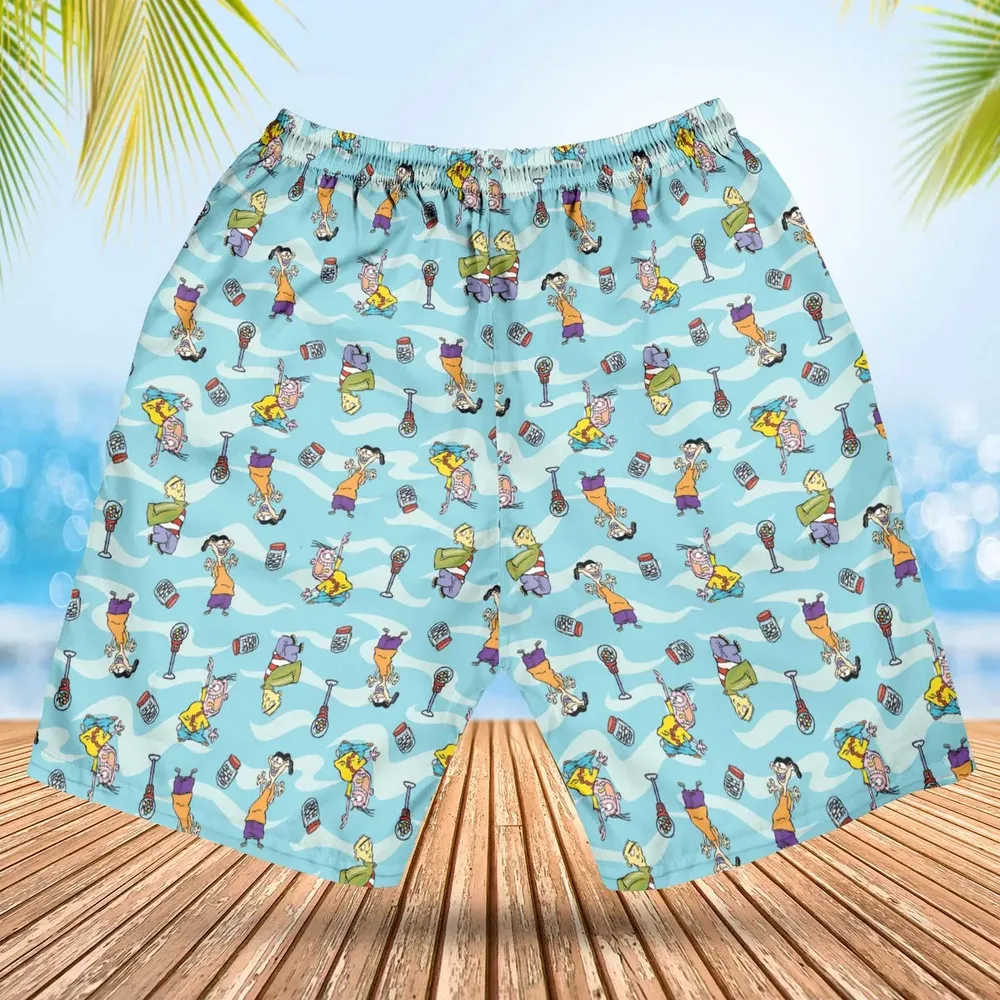 Quick Tips Regarding Ed, Edd, n Eddy Pattern Hawaiian Short - 2