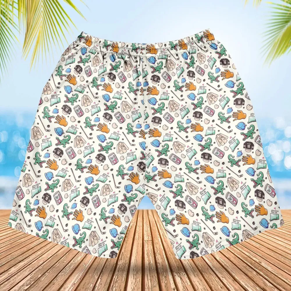 Happy Gilmore Pattern Hawaiian Short - 2