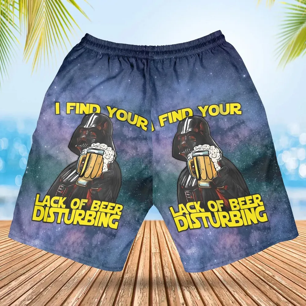 I Find Your Lack Of Beer Disturbing Cool Hawaiian Short - 2