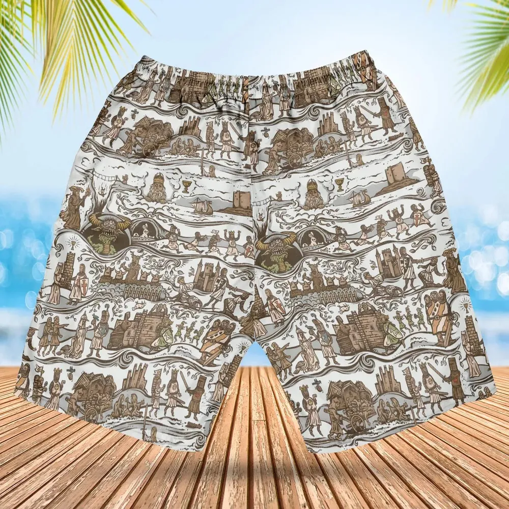 The Tapestry Journey Monty Python Hawaiian Short - 2
