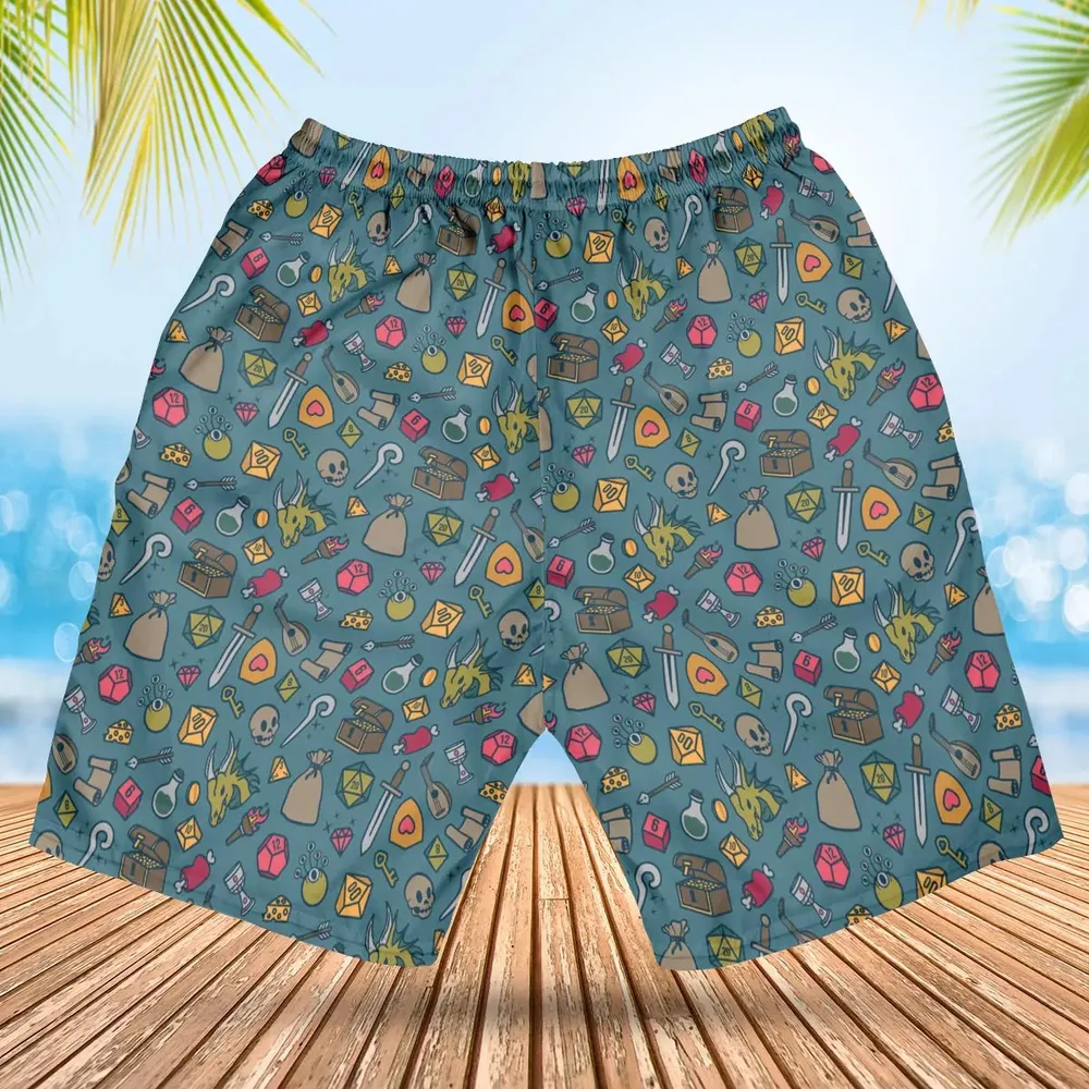 Play Your Role DnD Hawaiian Short - 2