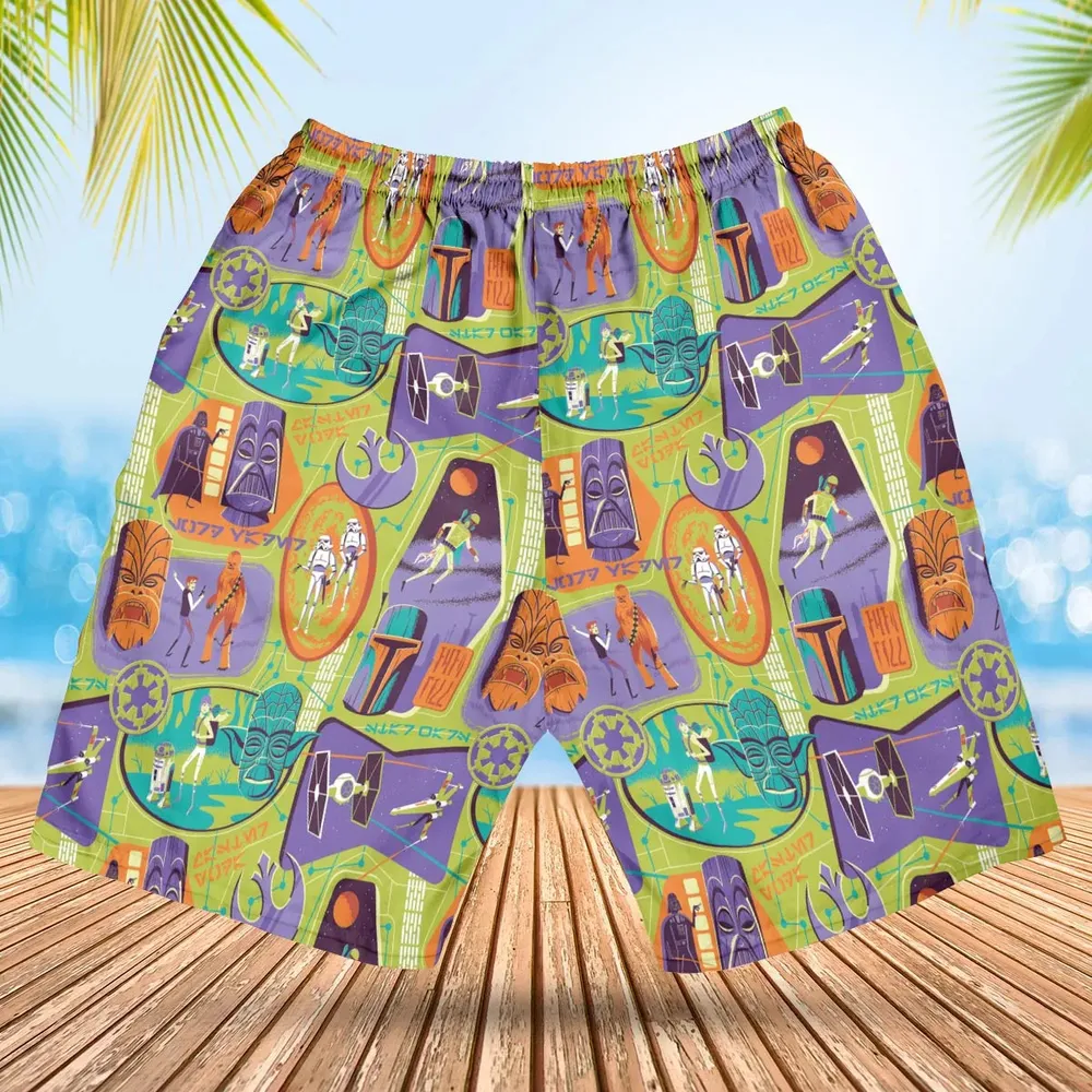Summer Vibe Star Wars Hawaiian Short - 2