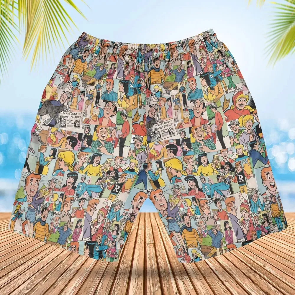 Archie Comics Characters Hawaiian Short - 2