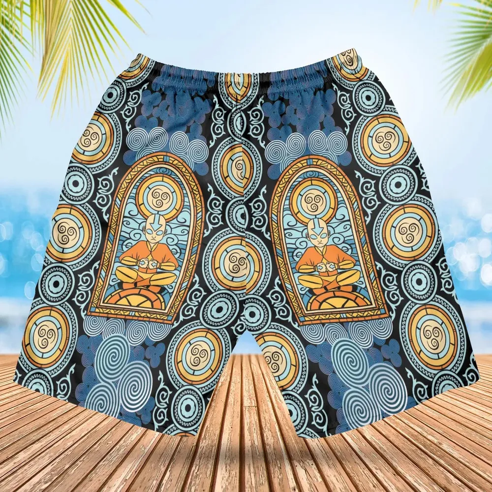 Air Avatar Avatar the Last Airbender Hawaiian Short - 2