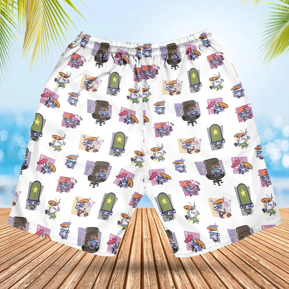 Dexter's Laboratory Characters Hawaiian Short - 2