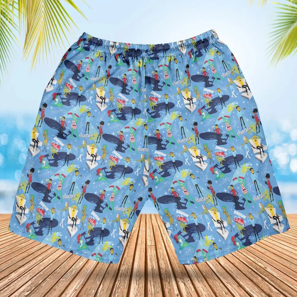 Cruisin' The Galaxy Star Trek Hawaiian Short - 2