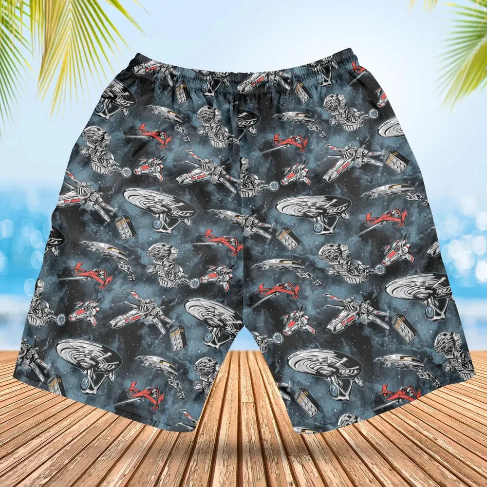 Ultimate Space Fleet Hawaiian Short - 2