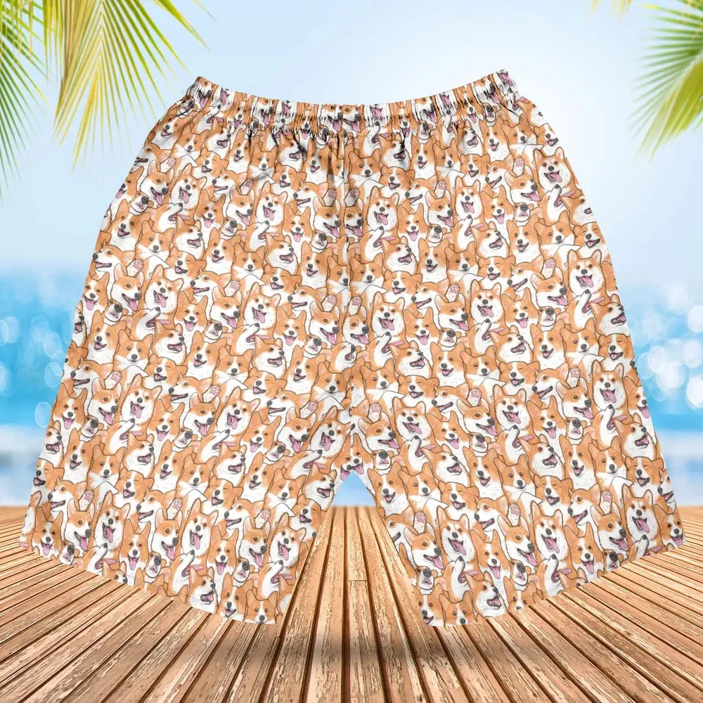 That's a lot of Corgi Hawaiian Short - 2