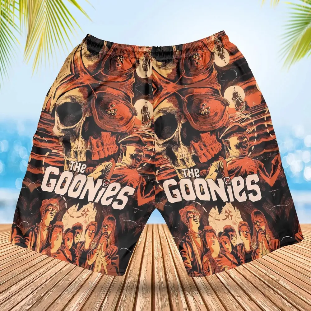 The Goonies Pattern Hawaiian Short - 2