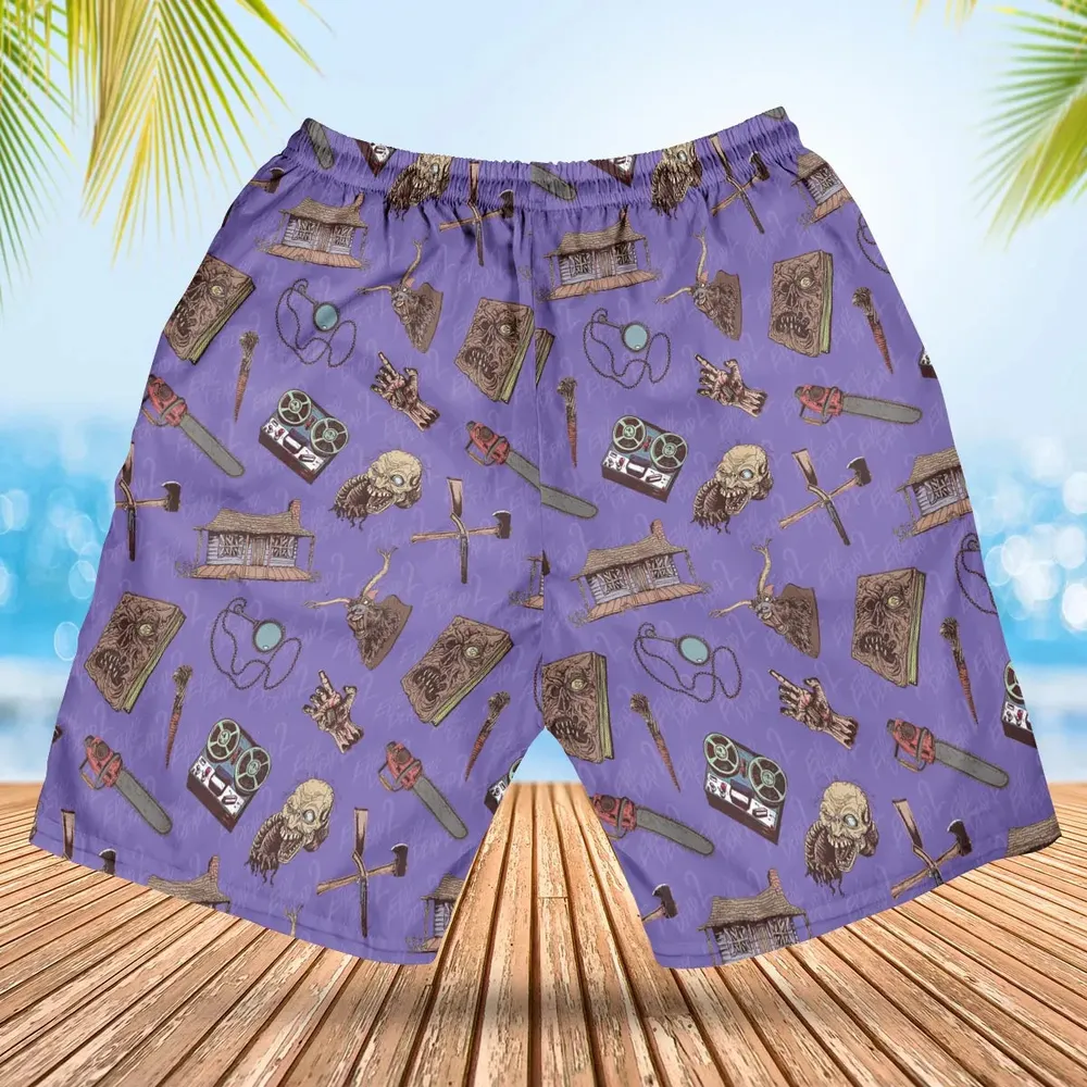 Evil Dead Horror Hawaiian Short - 2