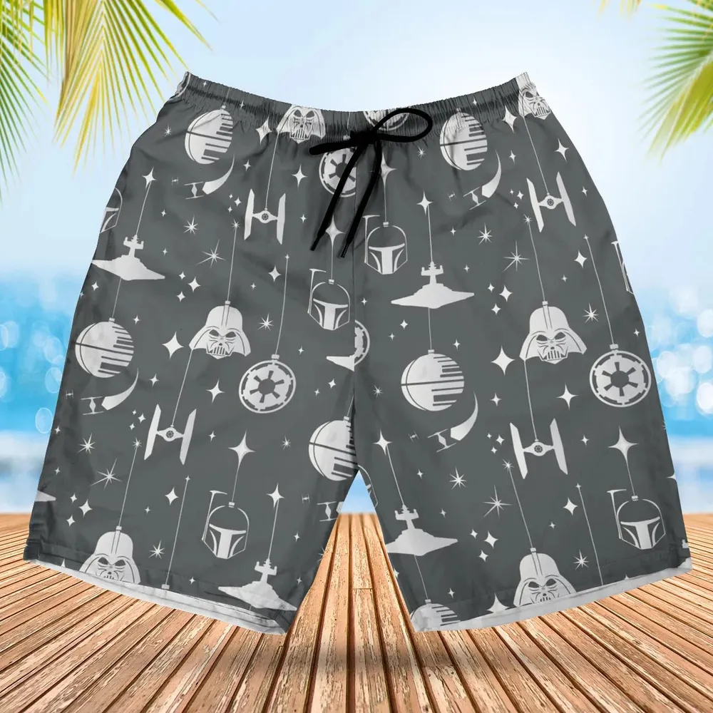 Dark Side Holiday Star Wars Hawaiian Short - 1