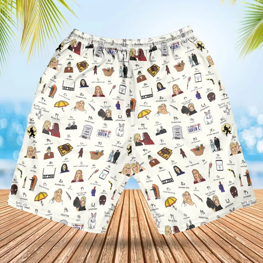 Buffy the Vampire Slayer Hawaiian Short - 2