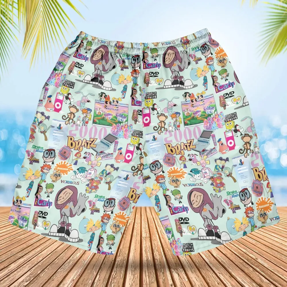 Born In The 2000s Hawaiian Short - 2