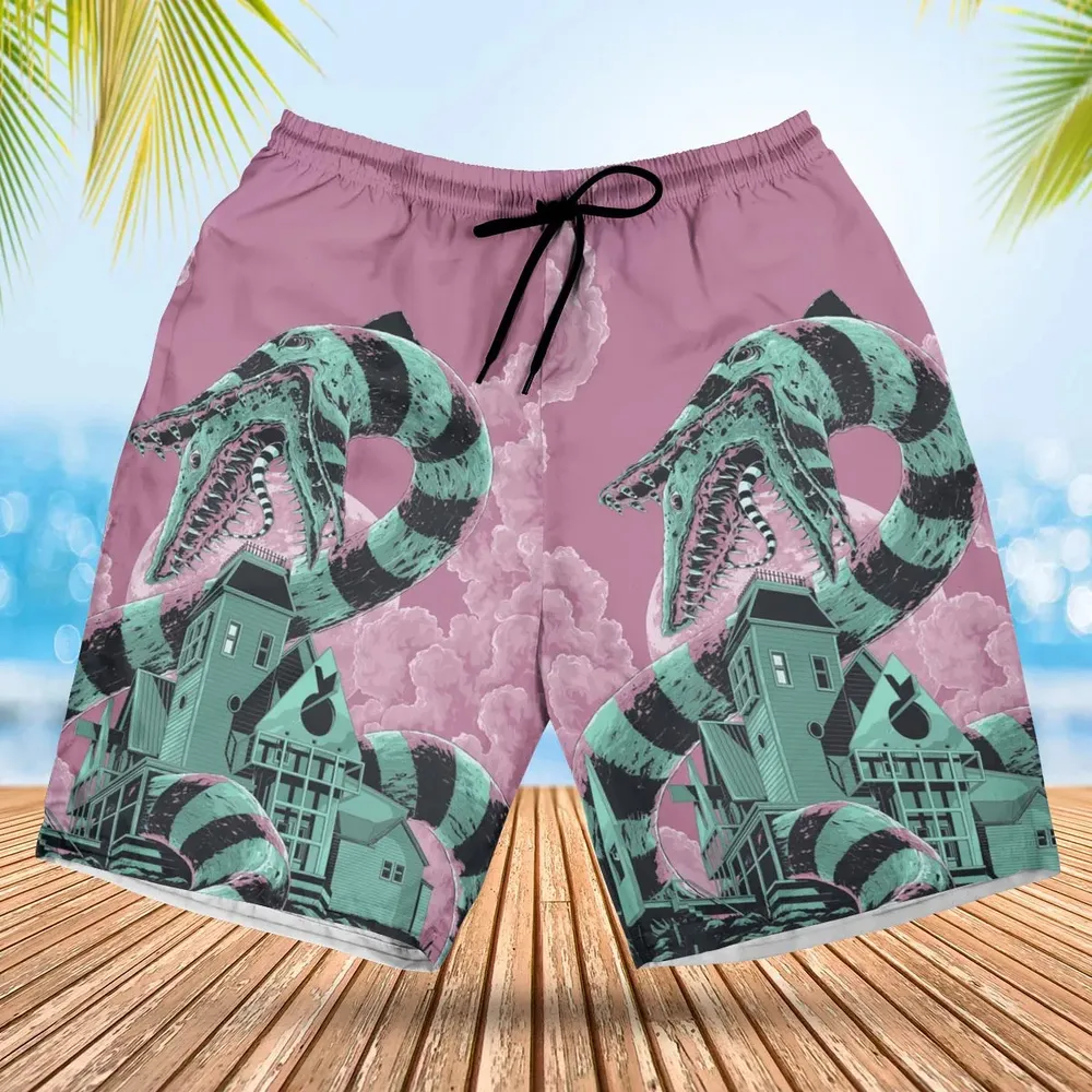 Beetlejuice Hawaiian Short - 1