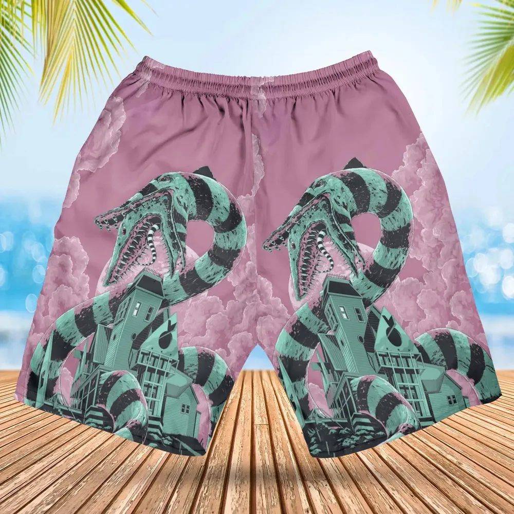 Beetlejuice Hawaiian Short - 2