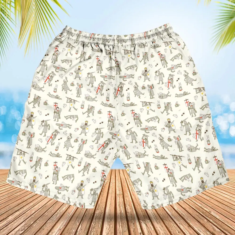 Bad Tempered Rodents Monty Python Hawaiian Short - 2