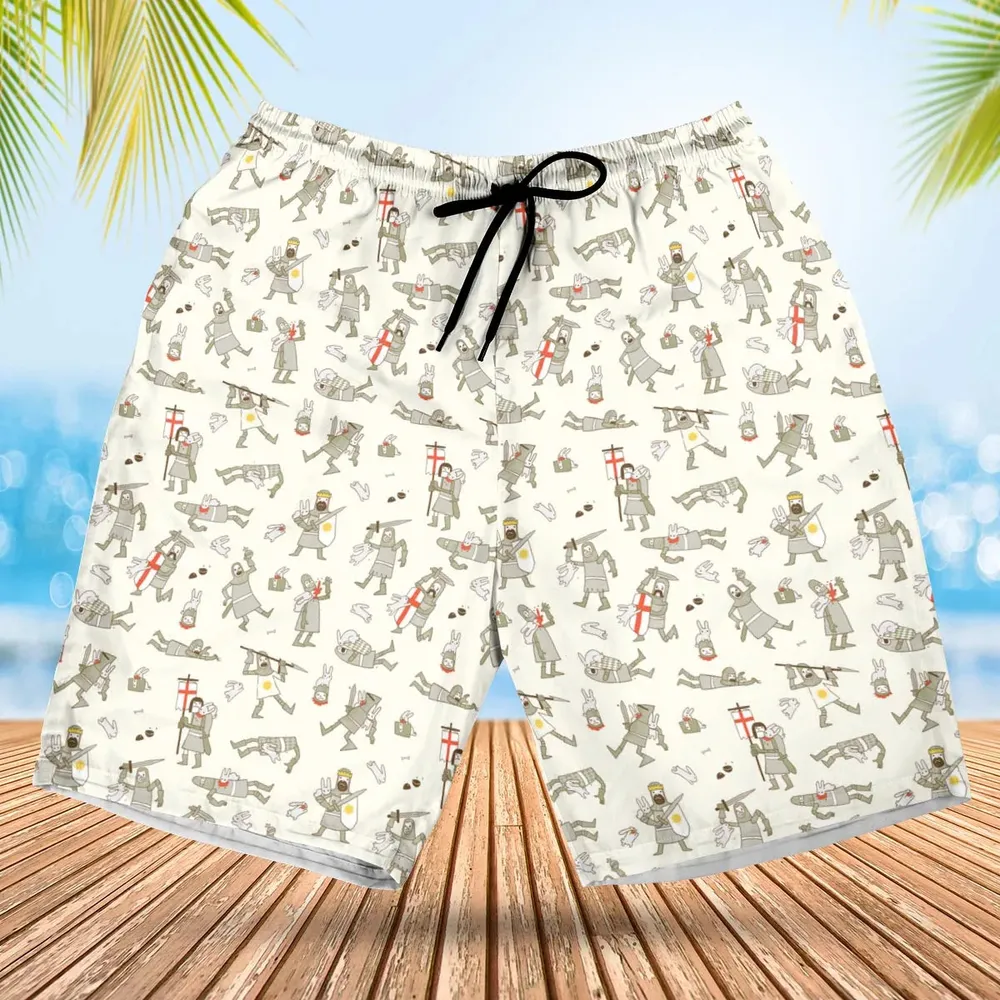 Bad Tempered Rodents Monty Python Hawaiian Short - 1