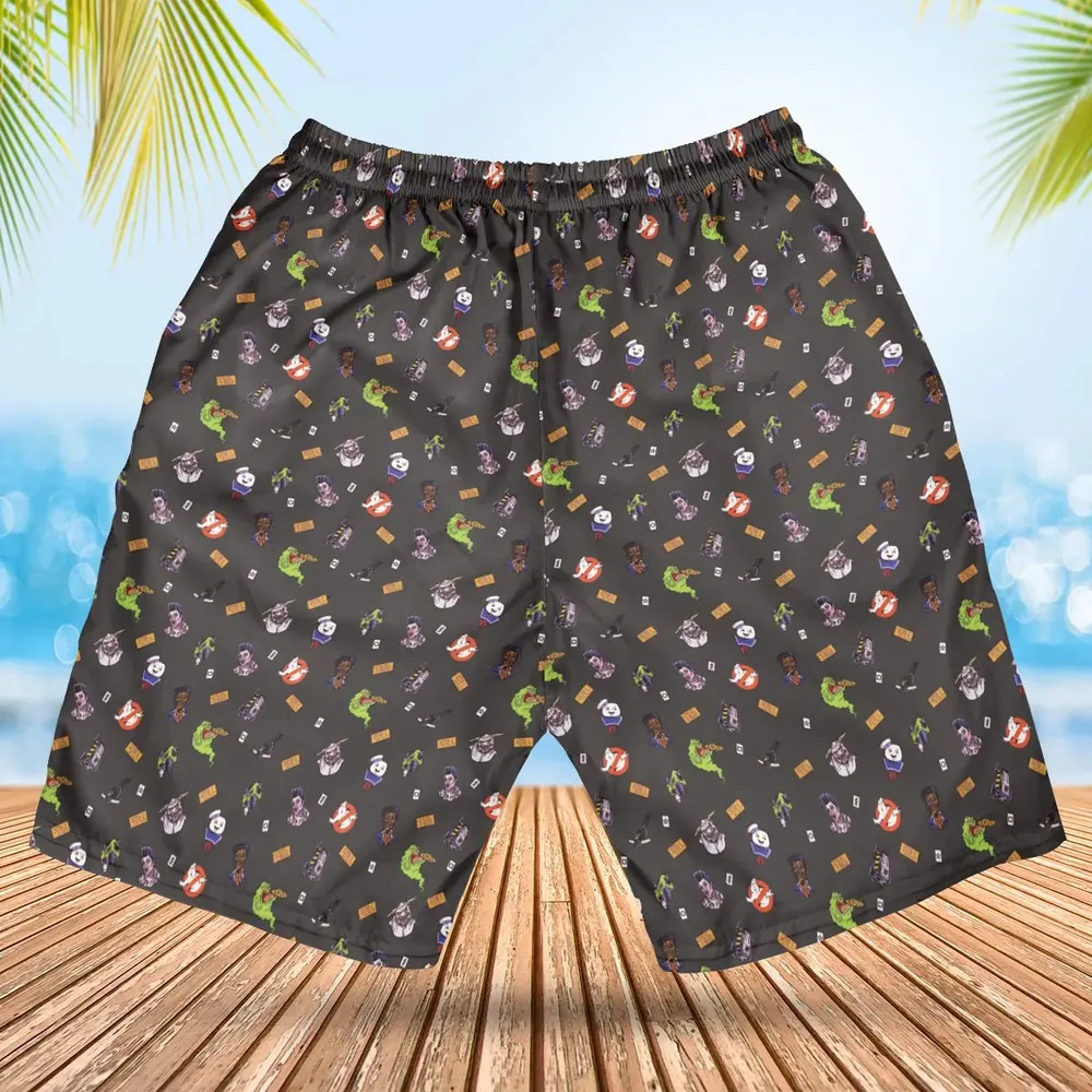 Ghostbusters Pattern Hawaiian Short - 2