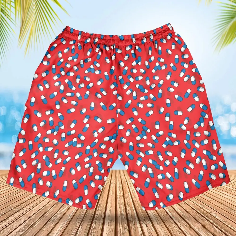 The Capsules Akira Pattern Hawaiian Short - 2