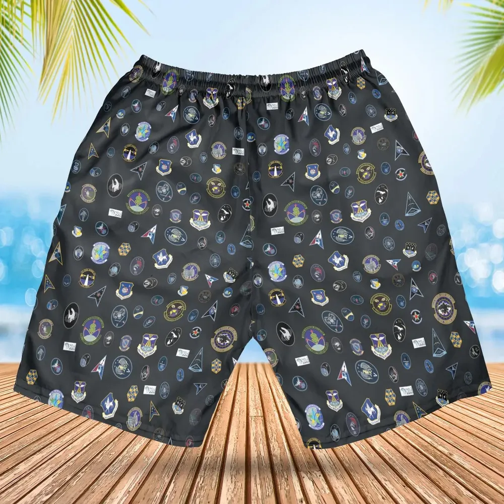 Space Force Squadron Pattern Hawaiian Short - 2