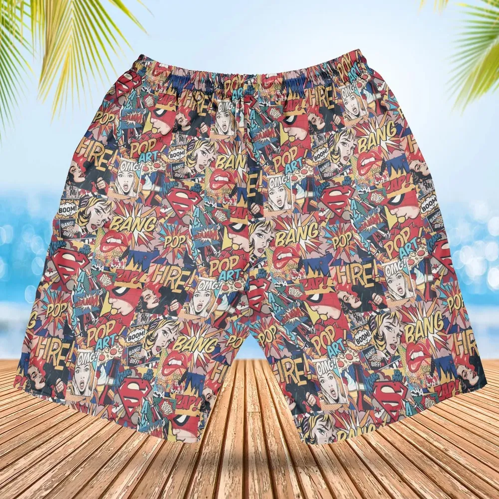 Pop Art Hawaiian Short - 2