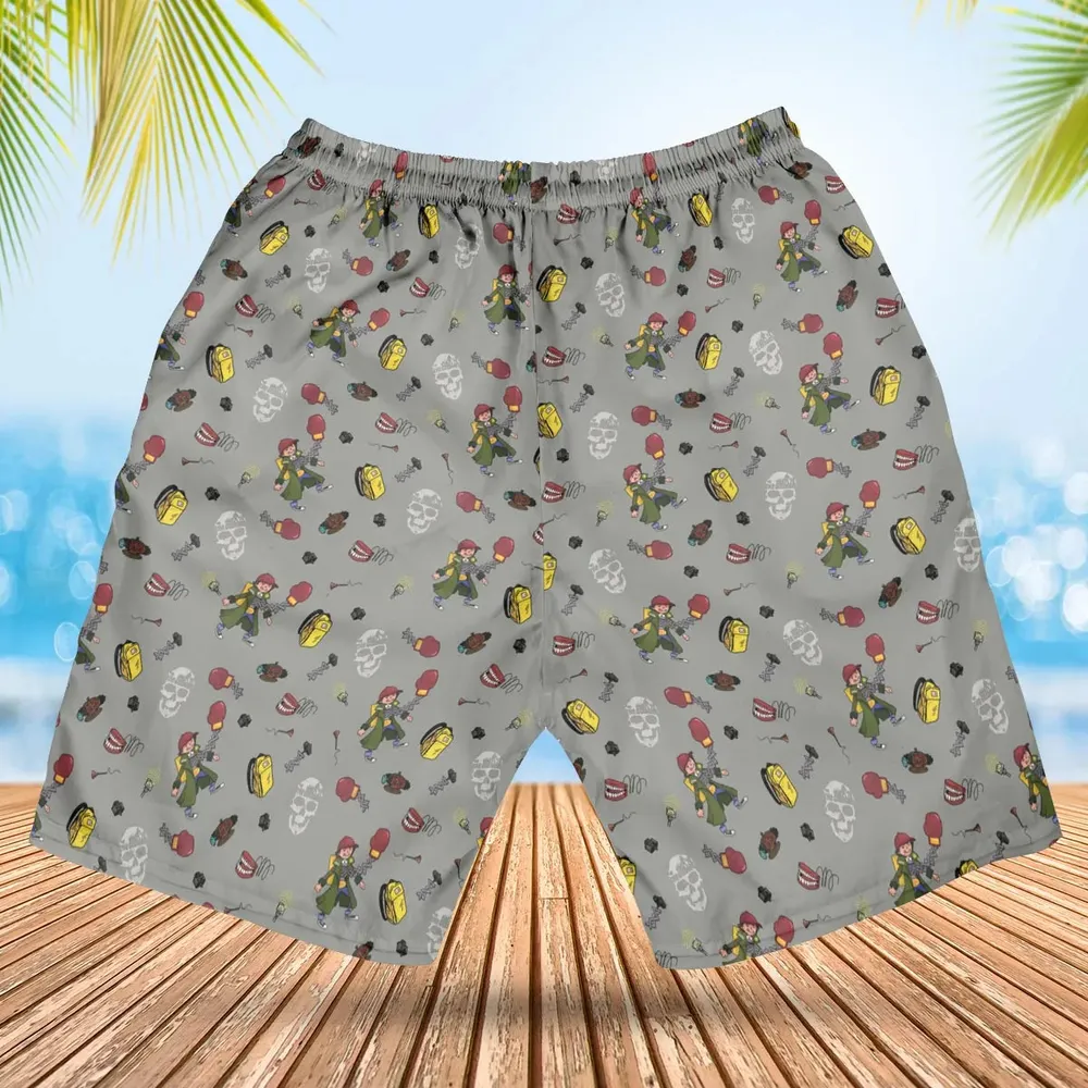 The Goonies Data Invention Hawaiian Short - 2